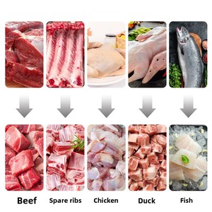 Thương Mại Thịt Tươi Slicer Tự Động Điện Đông Lạnh Thịt Bò Thịt Lợn Cắt Shredder <span class=keywords><strong>Dicer</strong></span> Máy Để Cắt Thịt Cube - Product Image 4