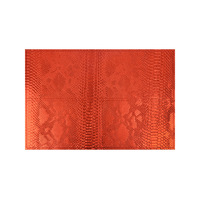 Set de table style nordique, motif dessin animé, personnalisable, en tissu non tissé, simili cuir PU, imperméable, résistant à l'huile, isolant thermique