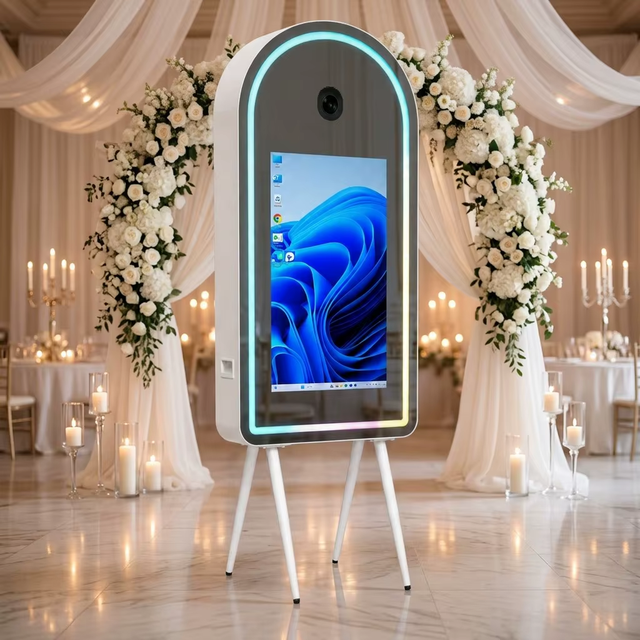 Wedding Party Touch Screen Portable Selfie Magic Dslr Photobooth Machine Mirror Photo Booth for Professional Event Rental