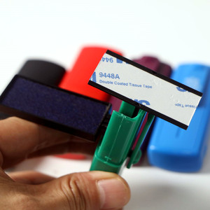 Auto entintado doctor sellos Nombre Dirección sellos portátil sellos <span class=keywords><strong>2</strong></span> tamaños disponibles muchos sólido shell colores - Product Image 5