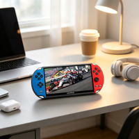 Console de jeu vidéo portable rétro pour enfants X12 Plus 7 pouces 16 Go Android pour PSP