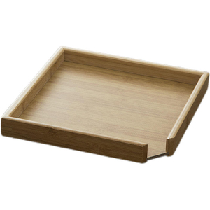 Caja <span class=keywords><strong>de</strong></span> Té Ecológica <span class=keywords><strong>de</strong></span> Bambú con Bandeja para Pastel, Cuchillo para Té, Aguja y Placa para Abrir Cajas, para Té Pu'er, Café y Espresso - Product Image 3