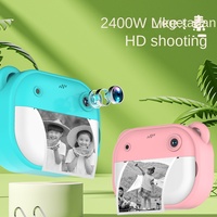 Appareil photo numérique instantané portable mini HD, style dessin animé mignon, pour enfants et étudiants, avec impression, capteur CMOS, succès transfrontalier