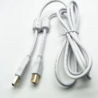 Câble d'imprimante USB 1.5m Câble d'alimentation de données d'imprimante USB 2.0 Type a à Type B pour appareil photo Epson Hp pour imprimante Canon vers B, USB a