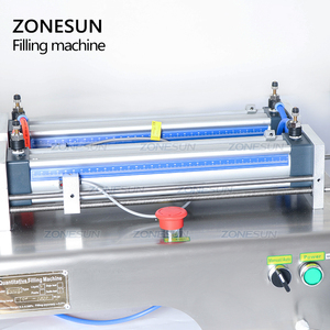 ZONESUN, bomba de pistón de 2 cabezales, champú Horizontal, grasa, refrescos, leche, agua, motor, aceite, máquina de llenado de jugo líquido - Product Image 3