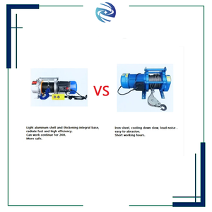 0.8kw 1.5KW 3KW 1.2t <span class=keywords><strong>1.5t</strong></span> nhiệm vụ nặng nề chống xoay dây cảnh báo tời yên tĩnh động cơ đồng tời điện với công suất cao - Product Image 4