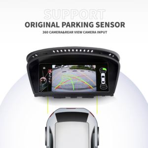 Schermo Touch da 8,8 Pollici con Apple CarPlay Wireless, Android Auto, GPS e Assistenza al Parcheggio per BMW <span class=keywords><strong>Serie</strong></span> 5 E60 E61 E63 E90 E91 E92 - Product Image 5