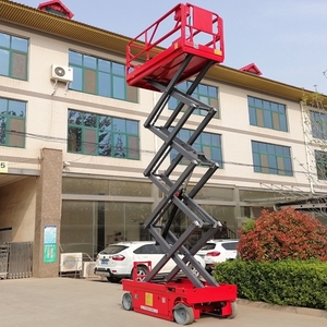 Portable 4M Hydraulic Scissor <b>Lift</b> <b>Table</b> 300 KG Work Platform Farm Industries 3m Min. Lifting Height Dual Design Gear Pump - Product Image 4