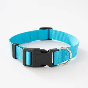 OEM Custom Classic Soft Durable Eco-Friendly Quick Release Simple <b>Padded</b> Buckle Closure Striped Dog Collar Breathable Adjustable - Product Image 3
