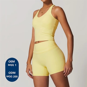 LULU Custom Women's <strong>Workout</strong> <strong>Sets</strong> Fitness Gym Sportswear Clothes 2 Piece Crop Top and <strong>Yoga</strong> Shorts <strong>Set</strong> - Product Image 6