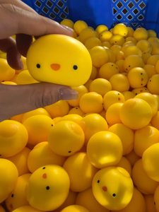 Kawaii Cartoon Bun Squishy Toys, Pig Chick Panda Soft Slow Rebound Stress <b>Ball</b> with Steamer Box, <b>Squeeze</b> Fidget Toy - Product Image 4