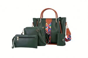 Wholesale New Style Korean All-match PU Shoulder Tote Bag Chains <b>Zip</b> Open Closure Fashion Hot-selling Women's Handbag - Product Image 4
