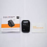 Repetidor WiFi de 300Mbps con 4 antenas Extensor de rango inalámbrico 4G Amplificador de señal Repetidores de categoría de producto de alto rendimiento