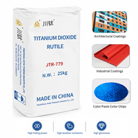 HLBC JTR-779 Pigment industriel de dioxyde de titane rutile, pureté 93%, poudre blanche alimentaire pour revêtements architecturaux et peintures pour caoutchouc