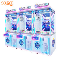 Nouvelle conception SOURCE : Machine à griffes à monnayeur pour balles rebondissantes, machine de jeu d'arcade et de distribution de jouets pour centre commercial et salle de jeux