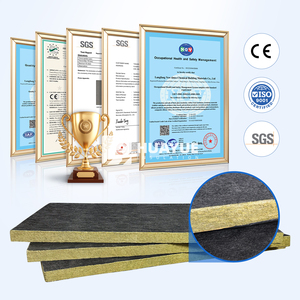 Material de aislamiento térmico de diseño moderno Tablero de lana mineral de basalto de 50mm de espesor con FSK para aislamiento de pared de cavidad - Product Image 5