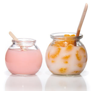 Personalizzato 160ml all'ingrosso casa interna decorata piccolo <span class=keywords><strong>vaso</strong></span> di fiori di cristallo trasparente in vetro può essere utilizzato anche <span class=keywords><strong>per</strong></span> il <span class=keywords><strong>miele</strong></span> di caramelle alimentari - Product Image 5