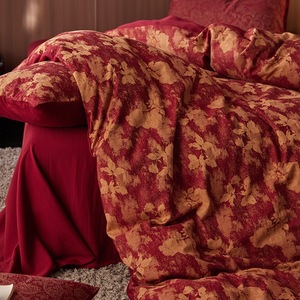 Hot bán <span class=keywords><strong>Red</strong></span> <span class=keywords><strong>Jacquard</strong></span> <span class=keywords><strong>Comforter</strong></span> Duvet cover <span class=keywords><strong>Set</strong></span> 4 cái chúng tôi Nữ Hoàng & Vua Kích thước/kích thước đầy đủ cotton bedding <span class=keywords><strong>Set</strong></span> bán buôn - Product Image 4