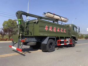 รถบรรทุกฉีดน้ำล้างกระจกแบบปรับแต่งได้ของจีน Dongfeng ขับเคลื่อน 4 ล้อ 6 ล้อ พร้อมแผงโซลาร์เซลล์/แผงไฟฟ้าแสงอาทิตย์ รุ่น Lava Tower Sunset Mirror พร้อมเครื่องยนต์ มอเตอร์ และปั๊ม - Product Image 4