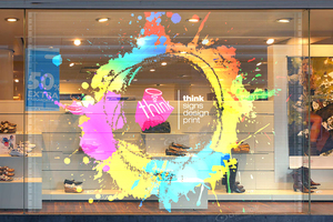 Mur vidéo LED polychrome haute luminosité affichage LED adhésif intérieur LED film transparent écran cristal <span class=keywords><strong>sur</strong></span> <span class=keywords><strong>verre</strong></span> - Product Image 5