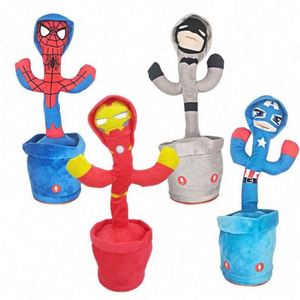 TOYSRUNNER Cactus Bailarín Hablante, Peluche Suave, Muñeco de Peluche con Función de Grabación y Repetición de Sonidos, Regalo para Niños de 2+ Años - Product Image 6