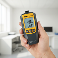 VA8010 Digital 4-Digit LCD Thermo-Hygrometer Dew Point High Precision Temperature Humidity Meter CE ROHS Certified 3 AAA Battery