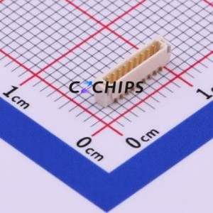 X0800WRS-09HF-LPV01 Wire-to-<b>Board</b> <b>Pin</b> Header SMD,P=0.8mm,Horizontal Mount Connector 1x9P 0.8mm Horizontal Mount 9P - Product Image 1