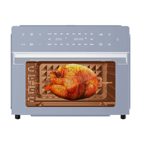En Stock: Horno Freidora de Aire Inteligente de Convección 30L 1800W 220V, 18 en 1, Control Digital Eléctrico, Eficiencia Energética Clase A