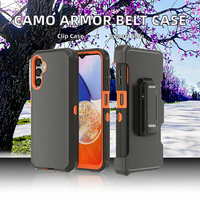 Étui de protection camouflage original, design simple, TPU+PC, résistant aux chocs, robuste pour 16