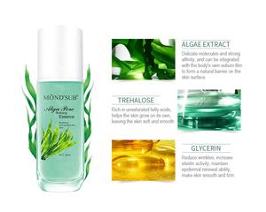 Mascarilla hidratante fina para el cuidado de la piel, máscara de belleza de algas marinas, ácido hialurónico, poros, blanqueamiento, esencia antienvejecimiento, OEM - Product Image 5