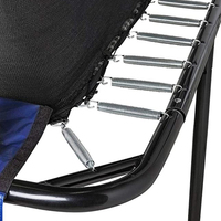 Trampolín Rectangular Zoshine de Fabricante al por Mayor para Salto Bungee y Cama Elástica Grande para Niños con Red de Seguridad