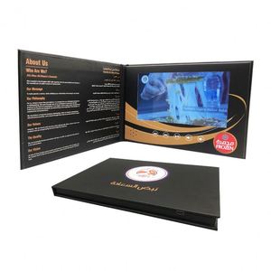 <span class=keywords><strong>Livre</strong></span> vidéo numérique de haute qualité de 7 pouces avec 3X télécharger une mini carte de brochure vidéo vierge dans une boîte cadeau haut de gamme - Product Image 1