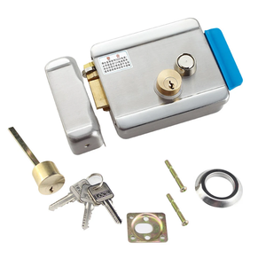 Stainless Steel Electric Rim Lock Gate Door Lock 12V <strong>Key</strong> Lock for <strong>Access</strong> <strong>Control</strong> <strong>System</strong> Security - Product Image 3