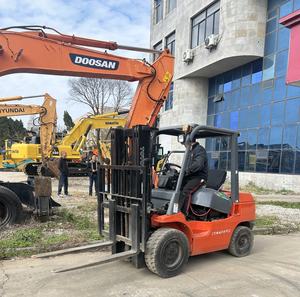 Bon marché, chariot élévateur diesel d'occasion Toyota FD30 bas de chariot élévateur Toyota FD30 d'occasion japonais à Shanghai Yard - Product Image 6