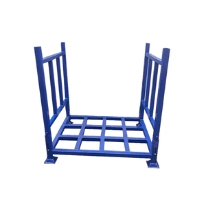 Estante apilable plegable de servicio pesado Marco de almacenamiento apilable industrial para sistema de estante apilable y plegable de almacén - Product Image 2
