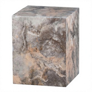 Rustic Handcrafted American Style Wooden Urn with Natural Finish Traditional Design for Adult <b>Memorial</b> by Axiom Home Accents - Product Image 1