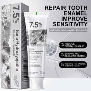 Wholesale Croent 120g 7.5% Nano Hydroxyapatite Organic Herbal <strong>Teeth</strong> Whitening Deep <strong>Cleanse</strong> Fresh Breath White Smile - Product Image 3