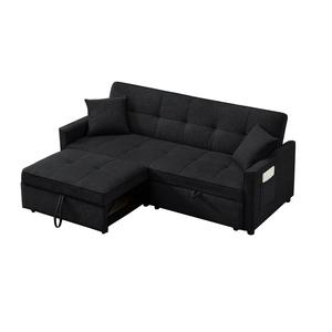 أثاث غرفة معيشة قابل للتحويل من الشركة المصنعة ، أريكة فوتون من القماش قابلة للطي للشقق ذات المساحة الصغيرة - Product Image 2