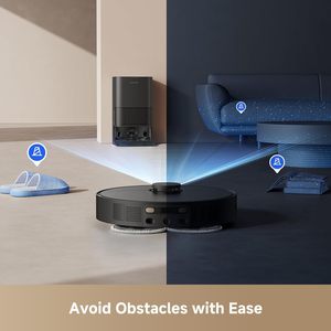 Dreame L40 Ultra, Robot Aspiradora Inteligente con Base de Autovaciado, Conexión Wifi, Autolimpieza, Control por Aplicación, 13000Pa, Gran Oferta - Product Image 3
