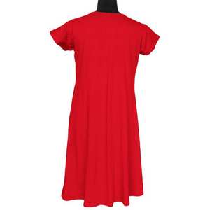 Vestido de maternidad de algodón con estampado de bambú Floral sin mangas hasta la rodilla ropa diaria informal para mujeres embarazadas servicio de 1 pieza - Product Image 2