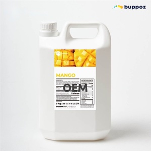 Sirop de mangue 5kg Bouteille Halal HACCP Végétarien pour les magasins de Bubble Tea et de Milk Tea OEM ODM - Product Image 2