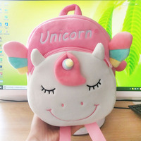 Vente en gros Sac en peluche pour enfants filles, requin, licorne mignon, mini sac à dos pour bébé