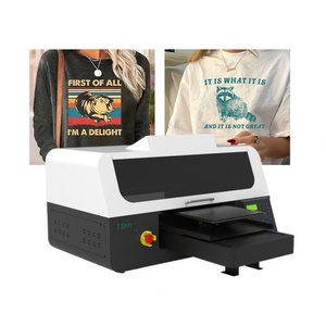 เครื่องพิมพ์ A3 DTG แบบอัตโนมัติ พร้อมหัวพิมพ์คู่ XP600 สำหรับเสื้อยืด เสื้อฮู้ด กางเกง หมวก รองเท้า และอื่นๆ - Product Image 6