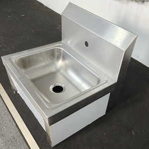 VICTORY KITCHEN 20% off Fregadero montado en la pared de acero inoxidable Inox Basin Catering Equipment para laboratorio y restaurante - Product Image 4
