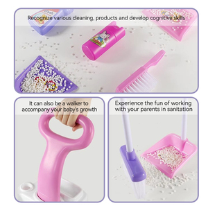 Ménage <span class=keywords><strong>jeu</strong></span> de rôle <span class=keywords><strong>jeu</strong></span> simulé vadrouille brosse pelle à poussière travail aspirateur amusant <span class=keywords><strong>maison</strong></span> outil de <span class=keywords><strong>nettoyage</strong></span> jouet ensemble pour tout-petit - Product Image 3