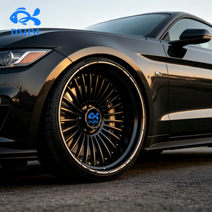 Rines Forjados Ligeros de 20, 22, 24 y 26 Pulgadas con Acabado Negro, Rines de Aleación Forjados Personalizados de 22x10 6x5.5 para Ford y Lexus - Product Image 1