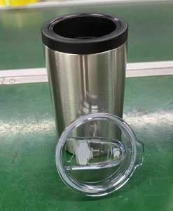 Nouveau style 12oz refroidisseur de canette de vin de fête isolé à double paroi en acier inoxydable 304 pour une température constante - Product Image 2