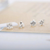 Produits Tendances 2025 Nouveautés : Piercing de Nez en Acier Inoxydable Orné de Zircone Cubique pour Femme