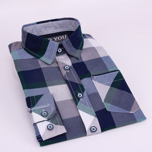 Camicia Casual morbida e comoda da bambino di moda personalizzata per <span class=keywords><strong>ragazzi</strong></span> - Product Image 1