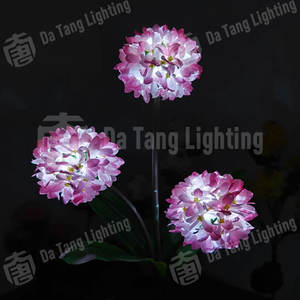 ดอกเรพซีดกลางแจ้ง ไฟ LED กันน้ำ IP65 สำหรับคริสต์มาสและฮาโลวีน สร้างบรรยากาศสนุกสนานในสนามหญ้าและสถานที่ท่องเที่ยว - Product Image 5